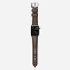 Correa Nomad De Piel Premium, Black Hardware - Marrón P. Apple Watch 42 / 44 Mm