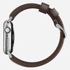 Correa Nomad De Piel Premium, Black Hardware - Marrón P. Apple Watch 42 / 44 Mm