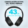 Auriculares Inalámbricos Con Cancelación Activa De Ruido W820nb Plus, Negro Edifier