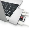 Hub Usb C 5 En 1 A Usb C Power Delivery, 2 Usb, Lector Tarjeta Satechi Gris