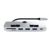 Hub Para Imac Usb C A 3x Puertos Usb 3.0, Usb-c, Lectos Tarjeta Satechi Plateado