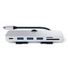 Hub Para Imac Usb C A 3x Puertos Usb 3.0, Usb-c, Lectos Tarjeta Satechi Plateado