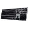 Teclado Slim X3 Usb-c Bluetooth Qwerty Retroiluminado Con Teclado Numérico