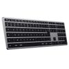 Teclado Slim X3 Usb-c Bluetooth Qwerty Retroiluminado Con Teclado Numérico