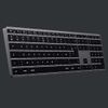 Teclado Slim X3 Usb-c Bluetooth Qwerty Retroiluminado Con Teclado Numérico