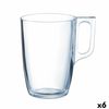 Taza Luminarc Transparente Vidrio (320 Ml) (6 Unidades)