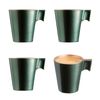 Luminarc Flashy - Taza De Café De 8 Cl En Vidrio Templado. Green Leaf