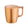 Luminarc Flashy - Taza De Desayuno De 25 Cl En Vidrio Templado. Neo Gold