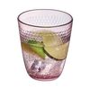 Vaso Alto Vidrio Pampille Rosa 31cl