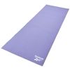 Reebok Esterilla De Yoga 6 Mm Doble Cara Morado/gris