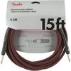 Fender Pro 4,5m Cable Instrumentos Red Twd