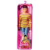 Barbie - Muñeca Ken Fashionista Con Camiseta Y Pantalones Cortos