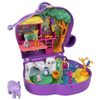 Polly Pocket - Caja De Elefante Zoológico, Con Muñecas Polly Y Bella