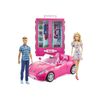 Barbie - Barbie y Ken con vehículo y armario, Vehiculos