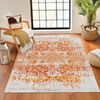 Alfombra Vintage Oriental Naranja/blanco 160x220cm Juliette