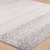 Alfombra Escandinava Bohemia Gris/blanco 160x220cm Mila