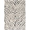 Alfombra Zebra Bohemia Gris Oscuro/beige 120x170cm Cybele