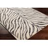 Alfombra Zebra Bohemia Gris Oscuro/beige 120x170cm Cybele