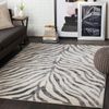 Alfombra Zebra Bohemia Gris Oscuro/beige 160x220cm Cybele