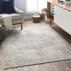 Alfombra Vintage Oriental Gris/marfil 130x180cm Lola