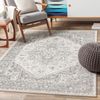 Alfombra Vintage Oriental Gris/beige 160x220cm Farah