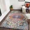 Alfombra Vintage Oriental Multicolor/rosa 120x170cm Julia