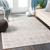 Alfombra Vintage Oriental Blanco/gris 160x215cm Margaux