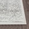 Alfombra Vintage Oriental Blanco/gris 160x215cm Margaux