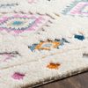 Alfombra Shaggy Bohemia Multicolor/blanco 160x213cm Pukyu