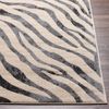 Alfombra Zebra Bohemia Gris Oscuro/beige 200x275cm Cybele