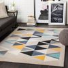 Alfombra Escandinava Moderna Multicolor/gris 200x275cm Delaney