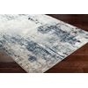 Alfombra De Pasillo Abstracta Moderna Azul/gris/beige 80x220cm Lena