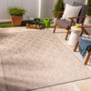 Alfombra Exterior/interior Efecto Yute Beige/marfil 160x213cm Maya