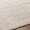 Alfombra Shaggy Moderna Beige 160x213cm Claire