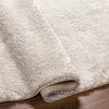 Alfombra Shaggy Moderna Beige 160x213cm Claire