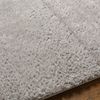 Alfombra Shaggy Moderna Gris Claro 160x213cm Claire