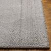 Alfombra Shaggy Moderna Gris Claro 200x275cm Claire