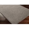 Alfombra Shaggy Moderna Gris Oscuro 160x2135cm Claire