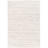 Alfombra Shaggy Moderna Blanco/gris 160x213cm Adley