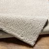 Alfombra Shaggy Moderna Blanco/gris 160x213cm Adley