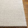 Alfombra Shaggy Moderna Blanco/gris 160x213cm Adley