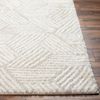 Alfombra Shaggy Moderna Marfil/beige 200x275cm Allie