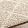 Alfombra Shaggy Escandinava Blanco/beige 160x220cm Jane