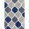 Alfombra Shaggy Oriental Azul/gris 160x220cm Judy