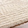 Alfombra Shaggy Bohemia Blanco/beige 160x220cm Nuria