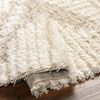 Alfombra Shaggy Bohemia Blanco/beige 160x220cm Nuria