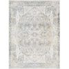 Alfombra Vintage Lavable En Lavadora Gris/azul 160x213cm Vivian