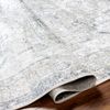 Alfombra Vintage Lavable En Lavadora Gris/azul 160x213cm Vivian