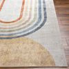 Alfombra Escandinava Lavable En Lavadora Multicolor/beige 160x213cm Barbara