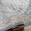 Alfombra Vintage Lavable Azul/gris 160x213cm Jennifer